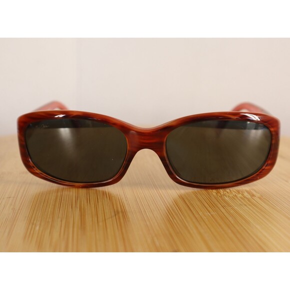 Maui Jim Punchbowl MJ219-12 Polarized Sunglasses 54-17-135 Tortoise with Pink - Picture 1 of 9